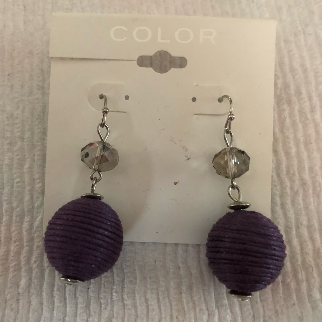 Purple Earrings!!!
